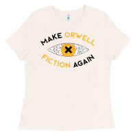 Bone make orwell fiction again Ladies Tee - artisFamous