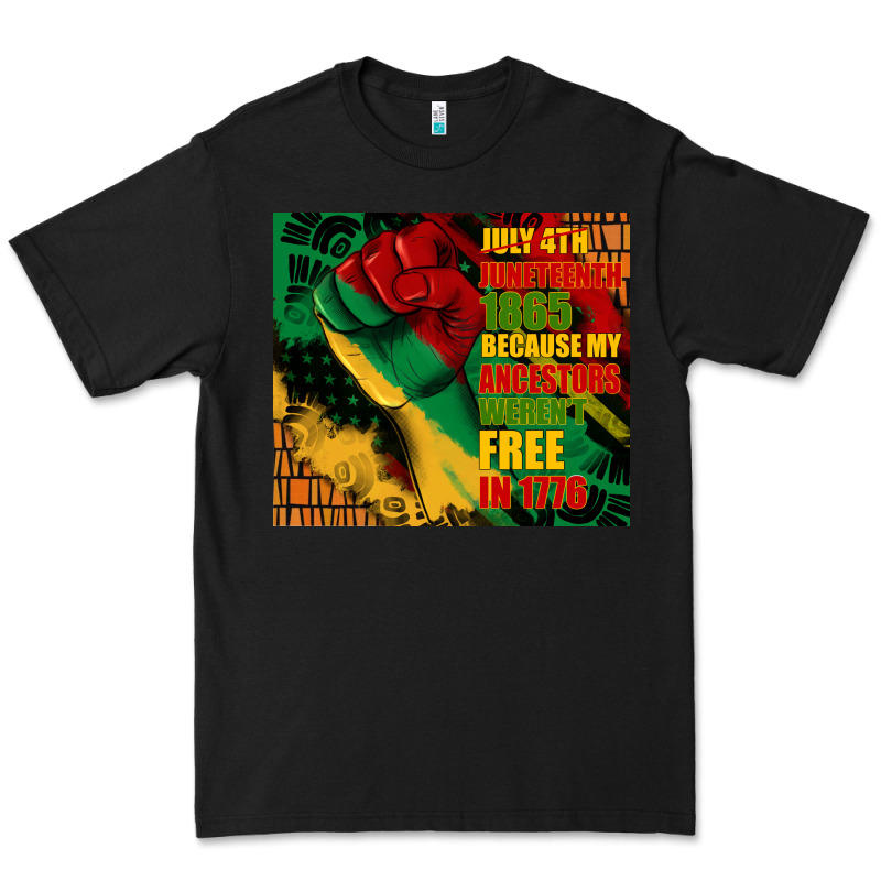 Juneteenth 1865 Because My Ancestors Werent Free In 1776 Tumbler Premium Tee by CowGirlArtShop | Teevron