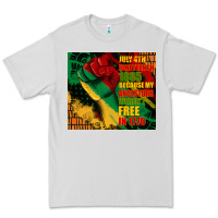 Dove Grey juneteenth 1865 because my ancestors werent free in 1776 tumbler Premium Tee - CowGirlArtShop