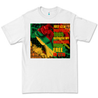 White juneteenth 1865 because my ancestors werent free in 1776 tumbler Premium Tee - CowGirlArtShop