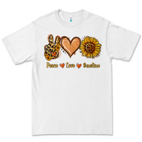 White Peace Love Sunshine Premium Tee - Jasminsmagicworld