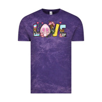 Cloud Purple Easter Day Love Easter Vintage Tee - OliviaCreatesArt