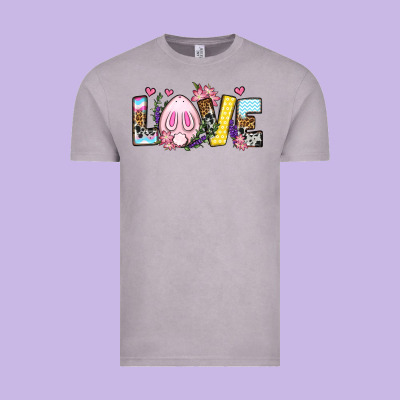 Easter Day Love Easter Vintage Tee Designed By Oliviacreatesart