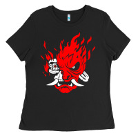 Black cyberpunk 2077 Ladies Tee - artisFamous