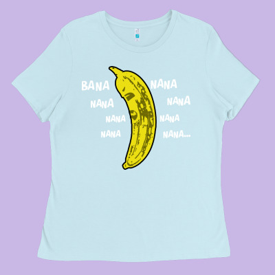 Banana Ladies Tee Designed By Artisfamous