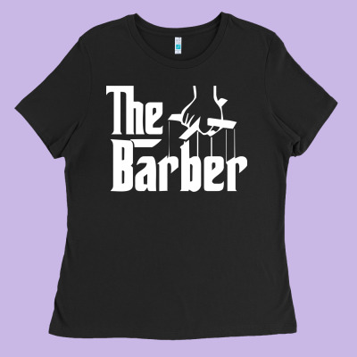 The Barber Ladies Tee Designed By Artisfamous