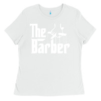 White the barber Ladies Tee - artisFamous