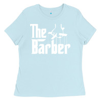 Baby Blue the barber Ladies Tee - artisFamous