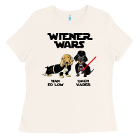 Bone wiener wars funny dachshund Ladies Tee - artisFamous