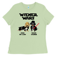 Matcha wiener wars funny dachshund Ladies Tee - artisFamous