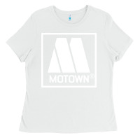 White motown merch record Ladies Tee - artisFamous