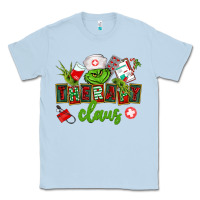 Dusty Blue therapy claus Classic Tee - CowGirlArtShop