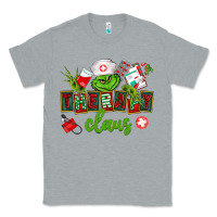 Heather Grey therapy claus Classic Tee - CowGirlArtShop