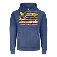 Vintage Denim mardi gras Vintage Hoodie - FaDigitalArtStudio