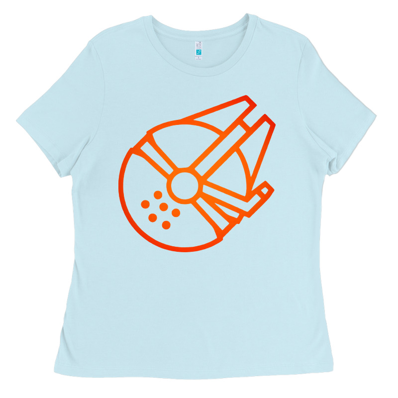 Millennium Falcon Ladies Tee by artisFamous | Teevron