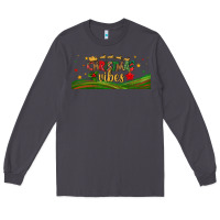 Smoke christmas vibes libbey glass Long Sleeve Tee - BundleAndBundleShop