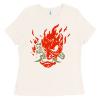 Bone punk samurai Ladies Tee - artisFamous