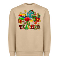 Mushroom christmas jolly teachers Heavyweight Sweatshirt - AdoDesignShop
