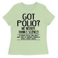 Matcha got polio me neither thanks science Ladies Tee - artisFamous