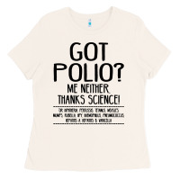 Bone got polio me neither thanks science Ladies Tee - artisFamous