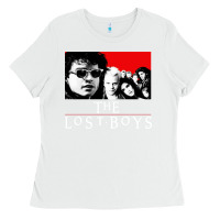 White lost boys Ladies Tee - artisFamous