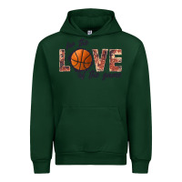 Forest Green basketball love of the game Urban Hoodie - JahusDesignShop