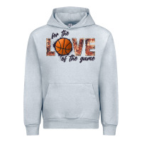 Heather Grey basketball love of the game Urban Hoodie - JahusDesignShop