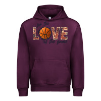 Mauve Wine basketball love of the game Urban Hoodie - JahusDesignShop