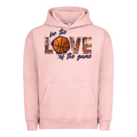 Pigment Salmon basketball love of the game Urban Hoodie - JahusDesignShop