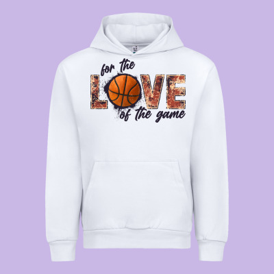 Basketball Love Of The Game Urban Hoodie Designed By Jahusdesignshop
