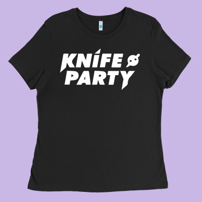 Knife Party Ladies Tee Designed By Artisfamous