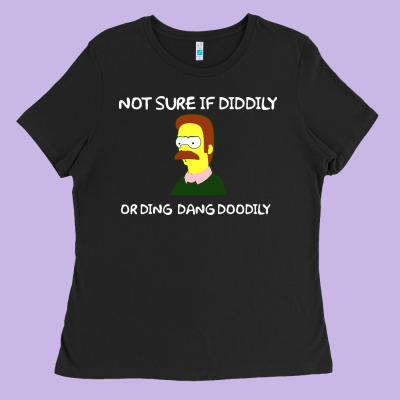 Ned Flanders Ladies Tee Designed By Artisfamous