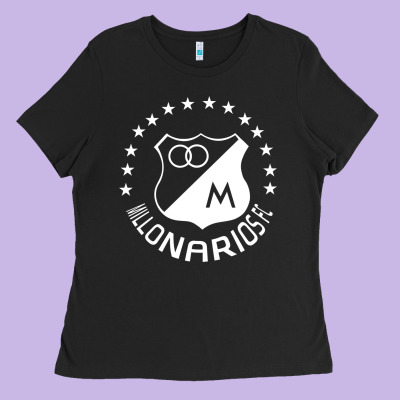 Millonarios Futbol Ladies Tee Designed By Artisfamous
