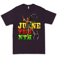 Plum juneteenth Premium Tee - CowGirlArtShop