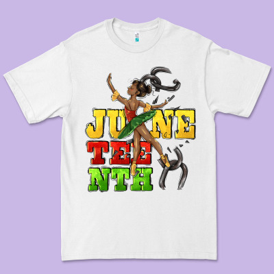 Juneteenth Premium Tee Designed By Cowgirlartshop