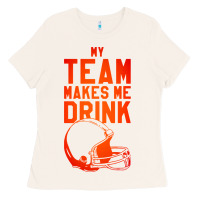 Bone my team makes me drink Ladies Tee - artisFamous