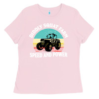 Diddly Squat Farm Speed And Power Ladies Tee | Teevron