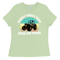 Matcha diddly squat farm speed and power Ladies Tee - artisFamous