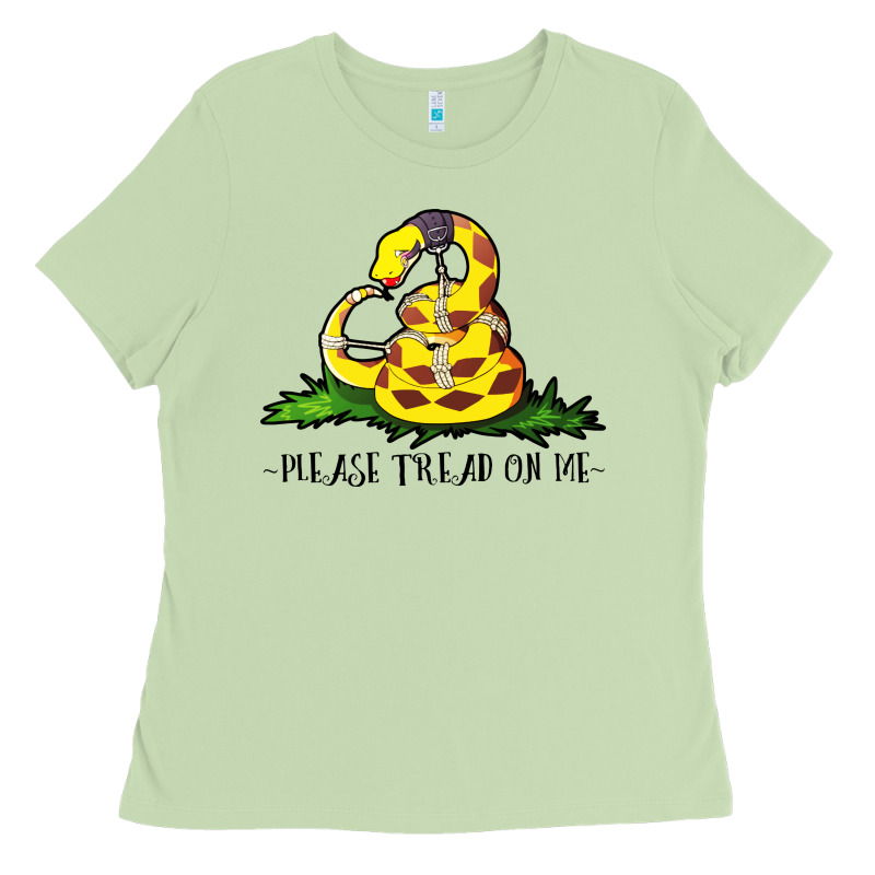Please Tread On Me Ladies Tee by artisFamous | Teevron