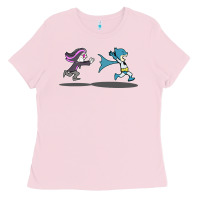 Bubblegum Pink ozzy loves bats Ladies Tee - artisFamous