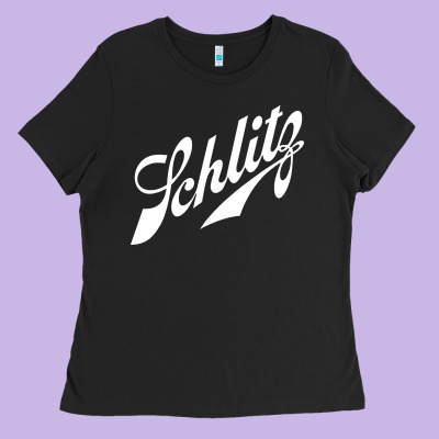 Schlitz Ladies Tee Designed By Artisfamous