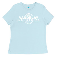 Baby Blue vandelay industries Ladies Tee - artisFamous