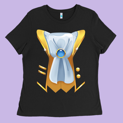 Beauty And The Beast Coat Costume Halloween T Shirt Ladies Tee Designed By Artisfamous