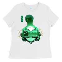White Zoro Ladies Tee - artisFamous