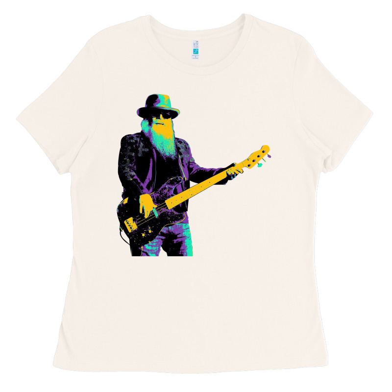 Legends Bassis Dusty Hill Ladies Tee by artisFamous | Teevron