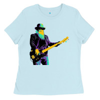 Baby Blue legends bassis dusty hill Ladies Tee - artisFamous