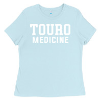 Baby Blue touro medicine Ladies Tee - artisFamous
