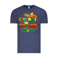 Vintage Denim Cinco de drinko Vintage Tee - FaDigitalArtStudio