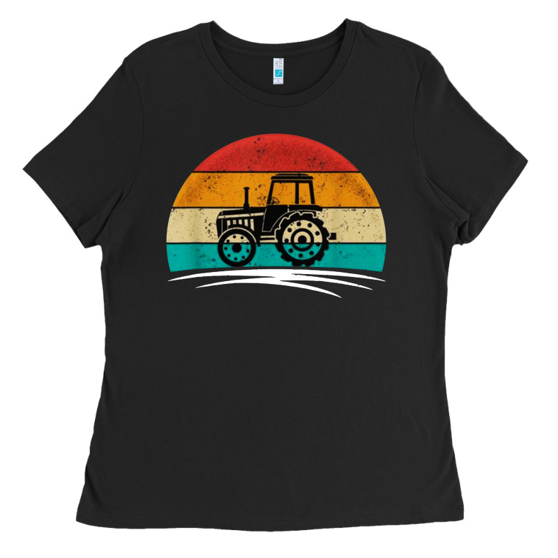 Vintage Tractor Ladies Tee by artisFamous | Teevron