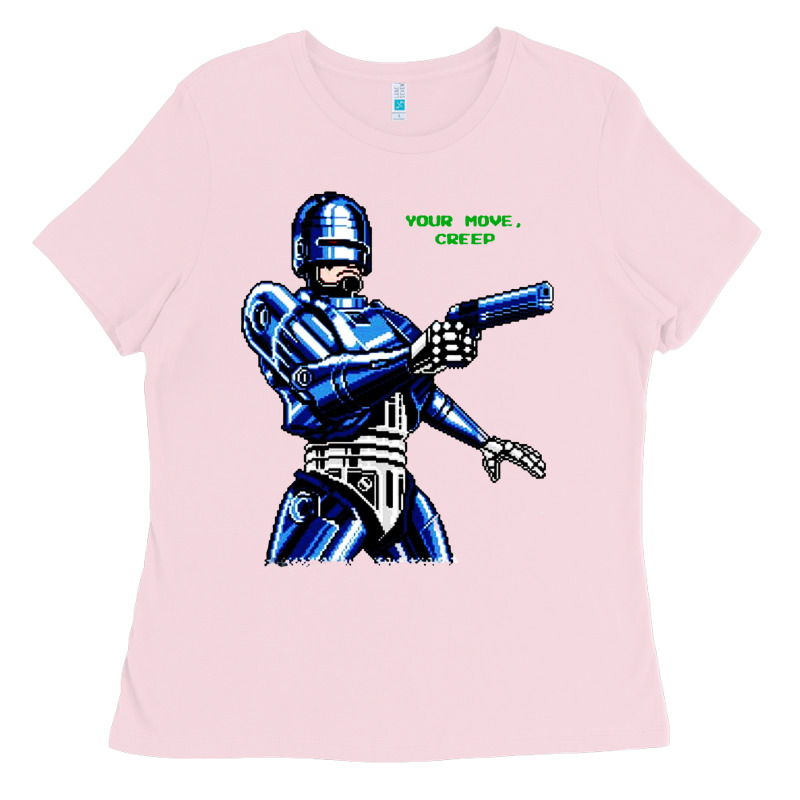 8bit Robocop Ladies Tee by artisFamous | Teevron